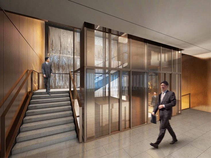 上海綠地廣場(chǎng)大廈寫字樓大廳設(shè)計(jì)-第6張圖片-上海古都建筑設(shè)計(jì)集團(tuán) 上海綠地廣場(chǎng)大廈寫字樓大廳設(shè)計(jì)-第6張圖片-上海古都建筑設(shè)計(jì)集團(tuán)