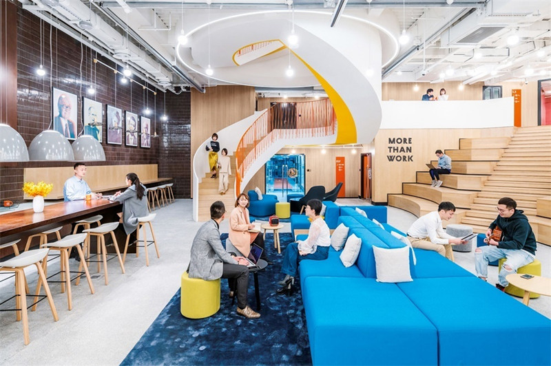 6600平米聯(lián)合辦公裝修設計效果欣賞-第3張圖片-上海古都建筑設計集團