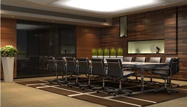 工廠辦公室室內裝修設計效果-第2張圖片-上海古都建筑設計集團