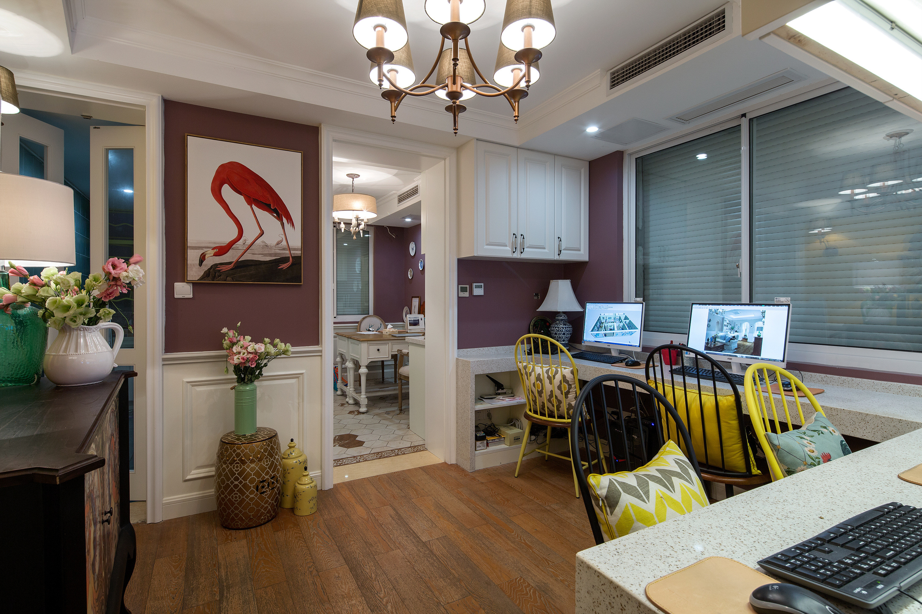 徐匯區(qū)120平辦公室裝修美式風格設(shè)計-第1張圖片-上海古都建筑設(shè)計集團 徐匯區(qū)120平辦公室裝修美式風格設(shè)計-第1張圖片-上海古都建筑設(shè)計集團