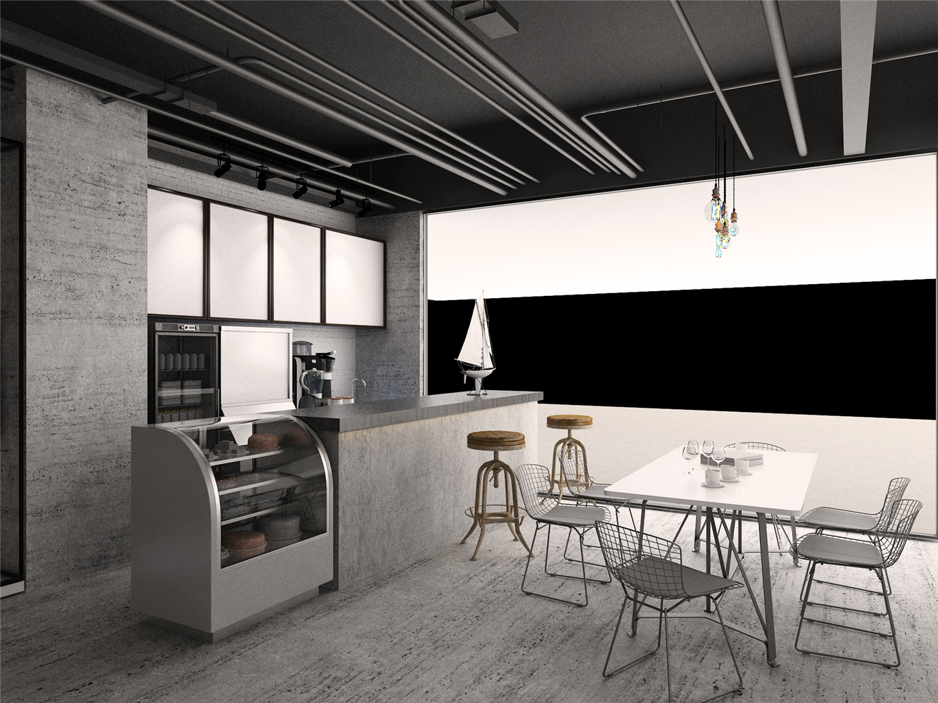 徐匯區(qū)工業(yè)風(fēng)格服裝店辦公室裝修設(shè)計-第2張圖片-上海古都建筑設(shè)計集團(tuán) 徐匯區(qū)工業(yè)風(fēng)格服裝店辦公室裝修設(shè)計-第2張圖片-上海古都建筑設(shè)計集團(tuán)