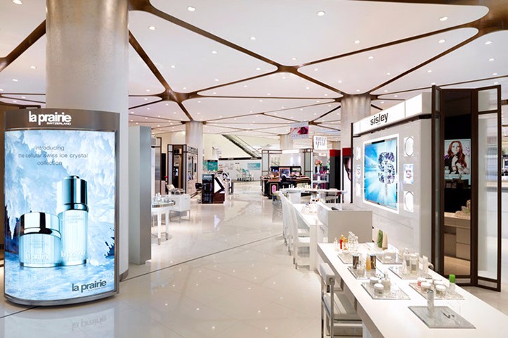 上海辦公室裝修化妝品展廳設計-第5張圖片-上海古都建筑設計集團 上海辦公室裝修化妝品展廳設計-第5張圖片-上海古都建筑設計集團