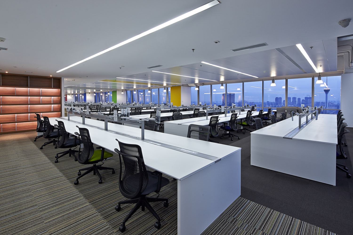 上海辦公室裝修時代科技裝修設(shè)計-第6張圖片-上海古都建筑設(shè)計集團(tuán)