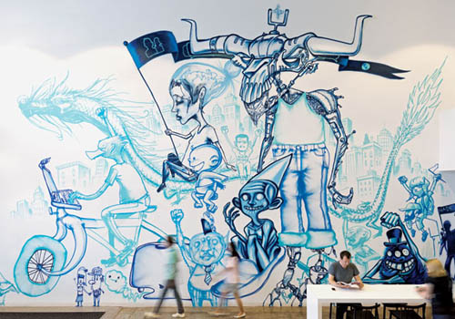 Facebook 總部辦公室裝修設計-第7張圖片-上海古都建筑設計集團