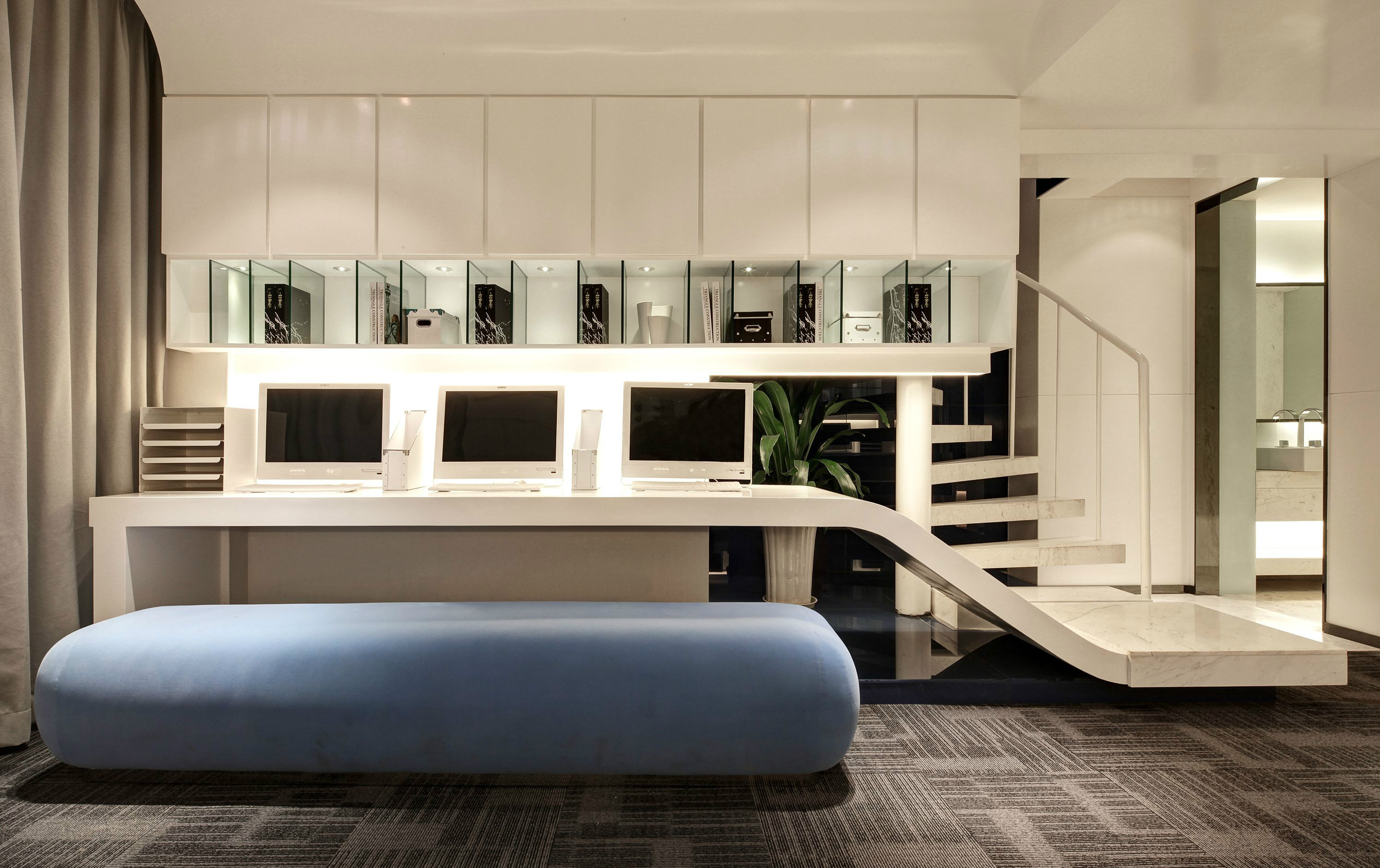 陸家嘴英倫loft辦公室裝修設(shè)計-第4張圖片-上海古都建筑設(shè)計集團