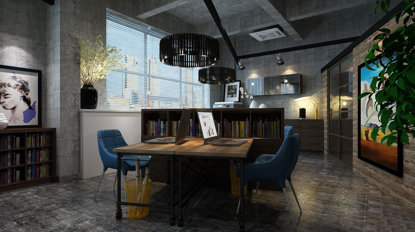 虹口區(qū)清新風(fēng)格辦公室裝修設(shè)計-第6張圖片-上海古都建筑設(shè)計集團