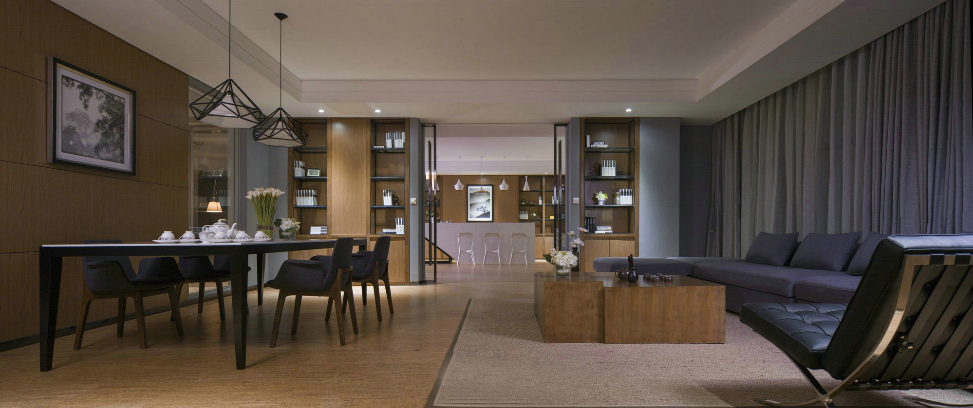 上?，F(xiàn)代時(shí)尚風(fēng)格辦公室裝修設(shè)計(jì)-第4張圖片-上海古都建筑設(shè)計(jì)集團(tuán)