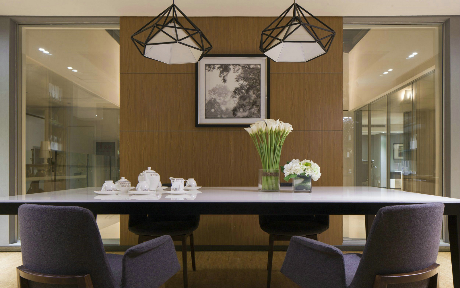 上?，F(xiàn)代時(shí)尚風(fēng)格辦公室裝修設(shè)計(jì)-第6張圖片-上海古都建筑設(shè)計(jì)集團(tuán)