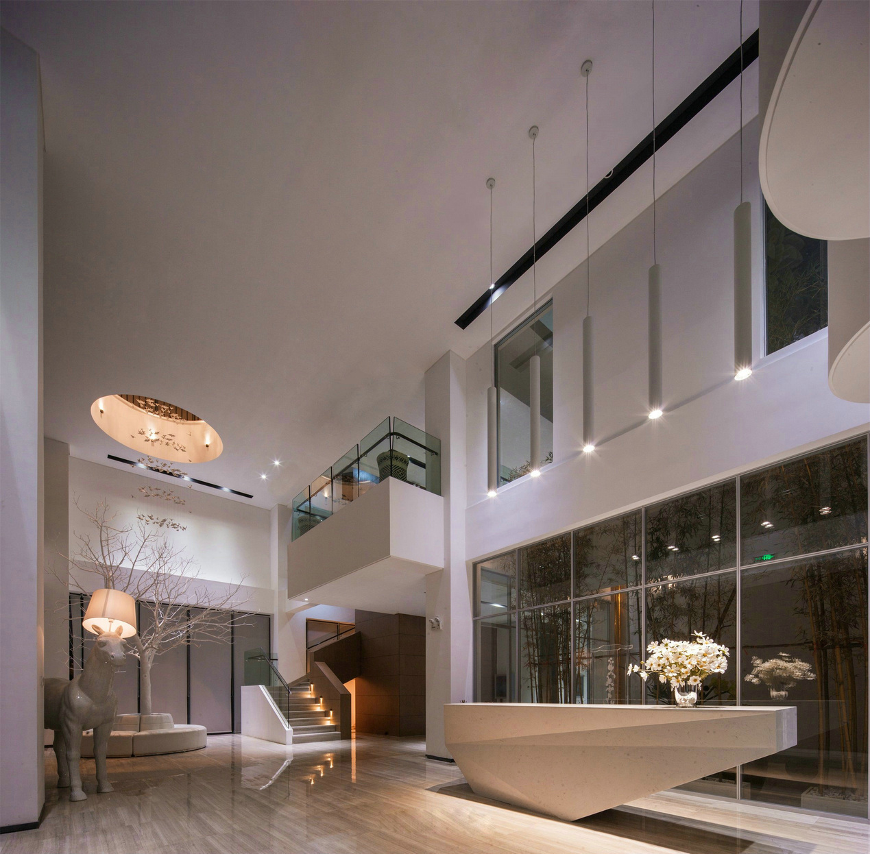 上?，F(xiàn)代時(shí)尚風(fēng)格辦公室裝修設(shè)計(jì)-第9張圖片-上海古都建筑設(shè)計(jì)集團(tuán)