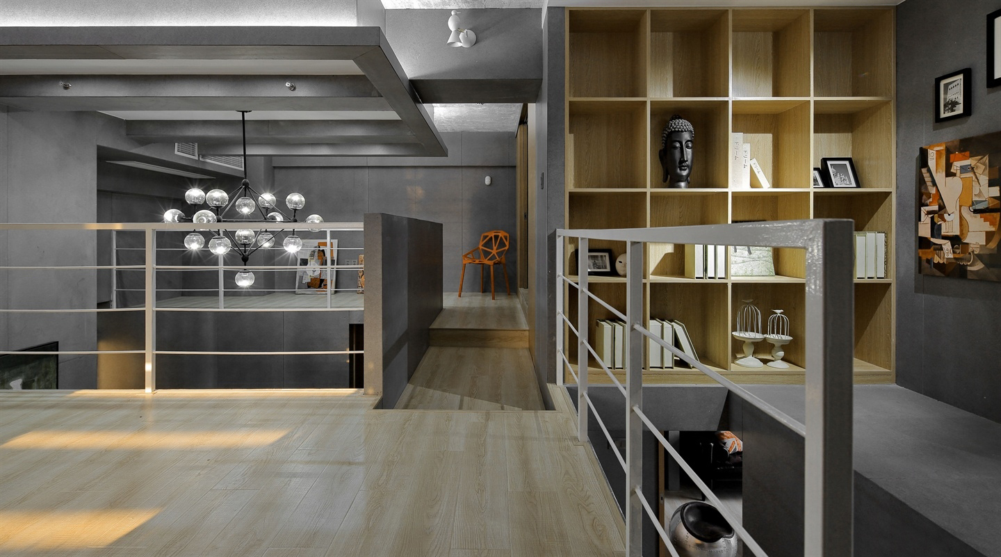 上海復(fù)式工業(yè)風(fēng)辦公室裝修設(shè)計-第13張圖片-上海古都建筑設(shè)計集團