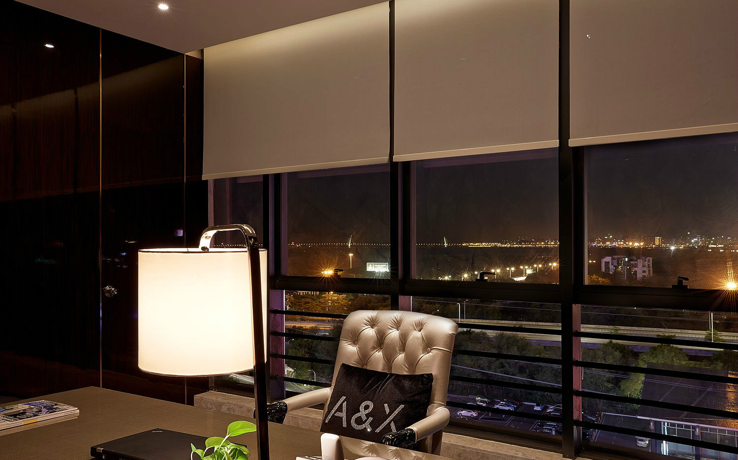 大氣奢華風(fēng)格辦公室裝修設(shè)計-第7張圖片-上海古都建筑設(shè)計集團(tuán)