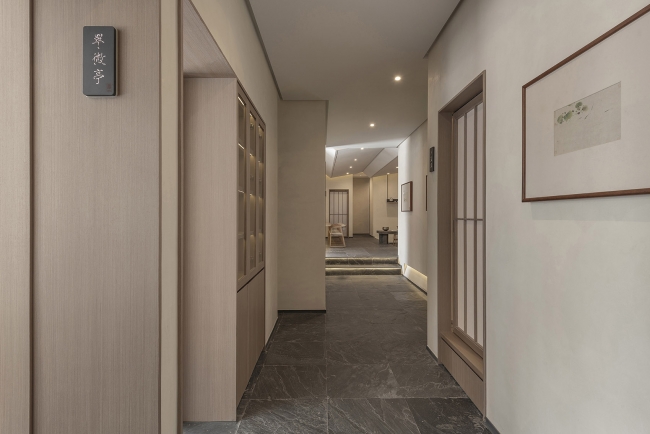 上海辦公室裝修清新茶莊裝修設(shè)計-第4張圖片-上海古都建筑設(shè)計集團(tuán)