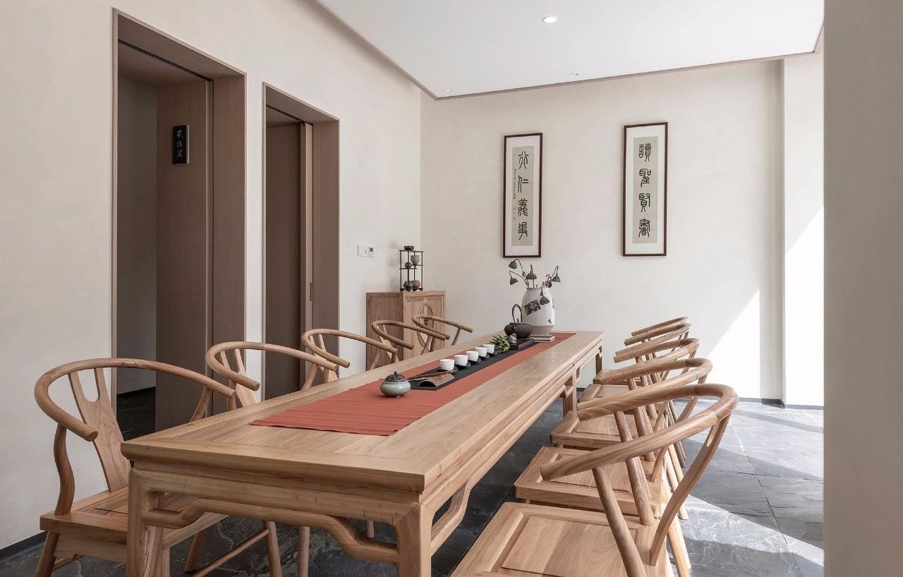 上海辦公室裝修清新茶莊裝修設(shè)計-第7張圖片-上海古都建筑設(shè)計集團(tuán)