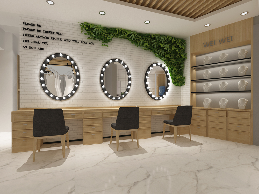 簡約風(fēng)婚紗店裝修設(shè)計(jì)-第3張圖片-上海古都建筑設(shè)計(jì)集團(tuán)