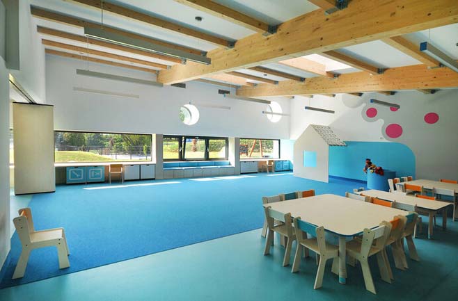 空曠明亮幼兒園裝修設(shè)計(jì)-第2張圖片-上海古都建筑設(shè)計(jì)集團(tuán) 空曠明亮幼兒園裝修設(shè)計(jì)-第2張圖片-上海古都建筑設(shè)計(jì)集團(tuán)