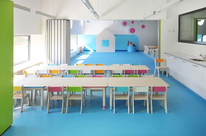 空曠明亮幼兒園裝修設(shè)計(jì)-第5張圖片-上海古都建筑設(shè)計(jì)集團(tuán) 空曠明亮幼兒園裝修設(shè)計(jì)-第5張圖片-上海古都建筑設(shè)計(jì)集團(tuán)