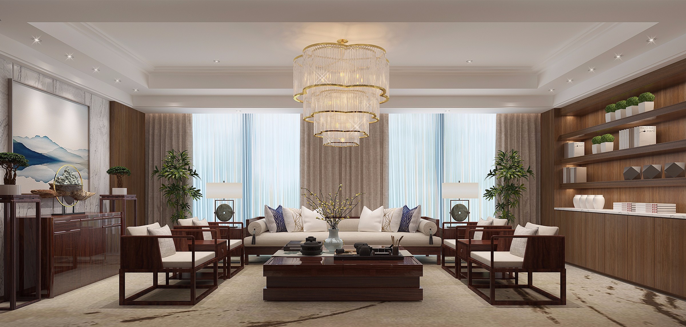 古典大氣老板辦公室裝修設(shè)計-第10張圖片-上海古都建筑設(shè)計集團(tuán) 古典大氣老板辦公室裝修設(shè)計-第10張圖片-上海古都建筑設(shè)計集團(tuán)