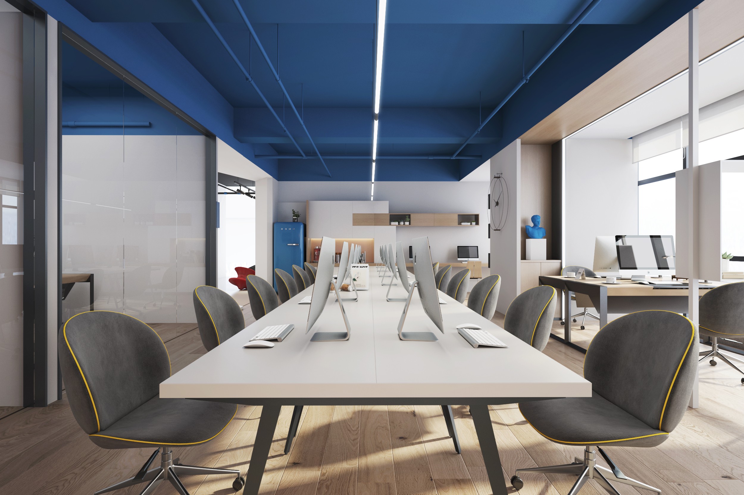 素色風(fēng)格辦公室裝修設(shè)計-第2張圖片-上海古都建筑設(shè)計集團(tuán) 素色風(fēng)格辦公室裝修設(shè)計-第2張圖片-上海古都建筑設(shè)計集團(tuán)