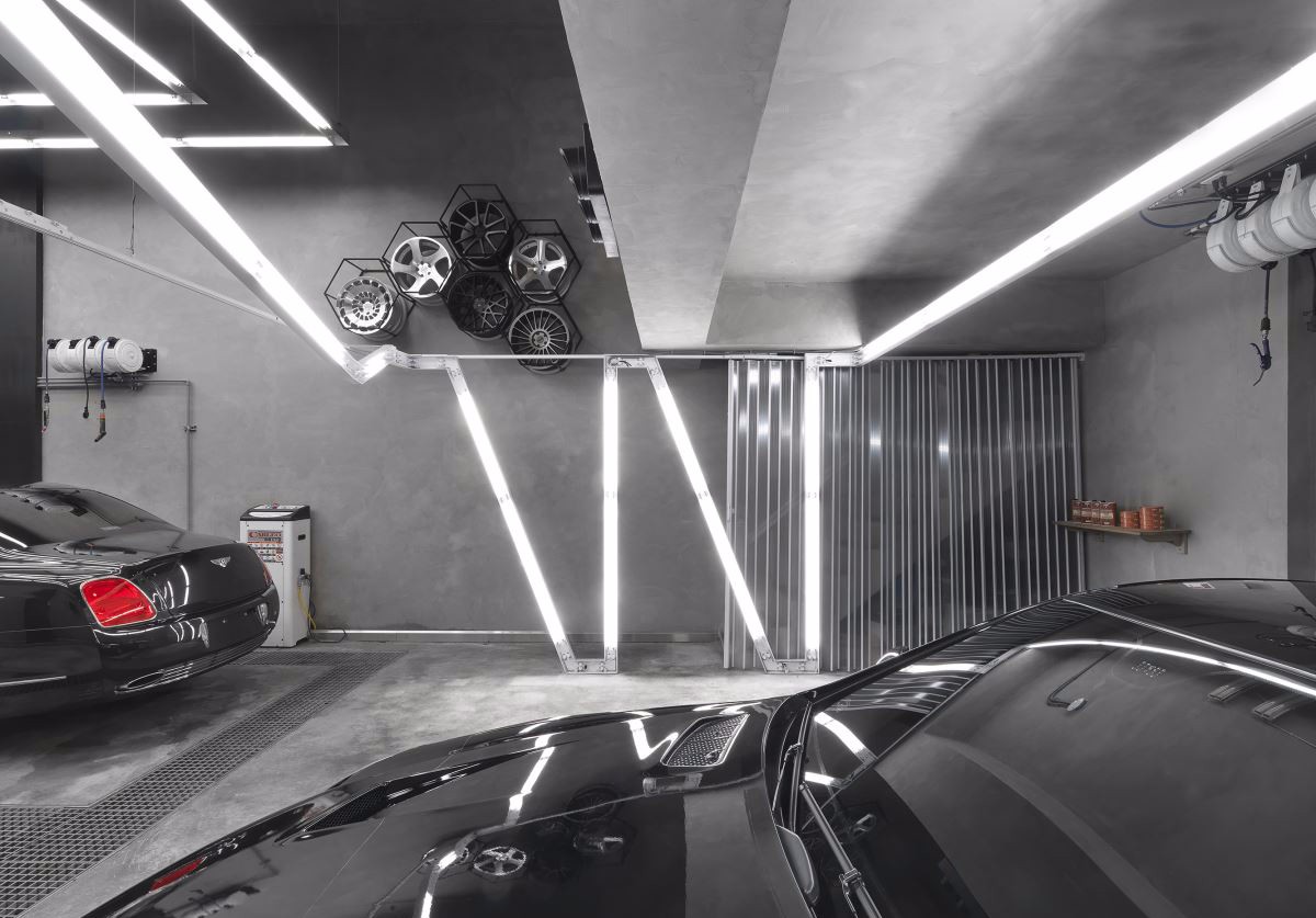 工業(yè)風混搭風4S店裝修設(shè)計-第2張圖片-上海古都建筑設(shè)計集團