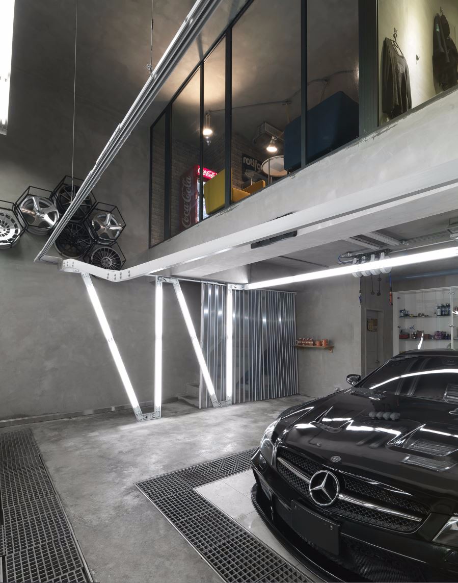 工業(yè)風混搭風4S店裝修設(shè)計-第4張圖片-上海古都建筑設(shè)計集團