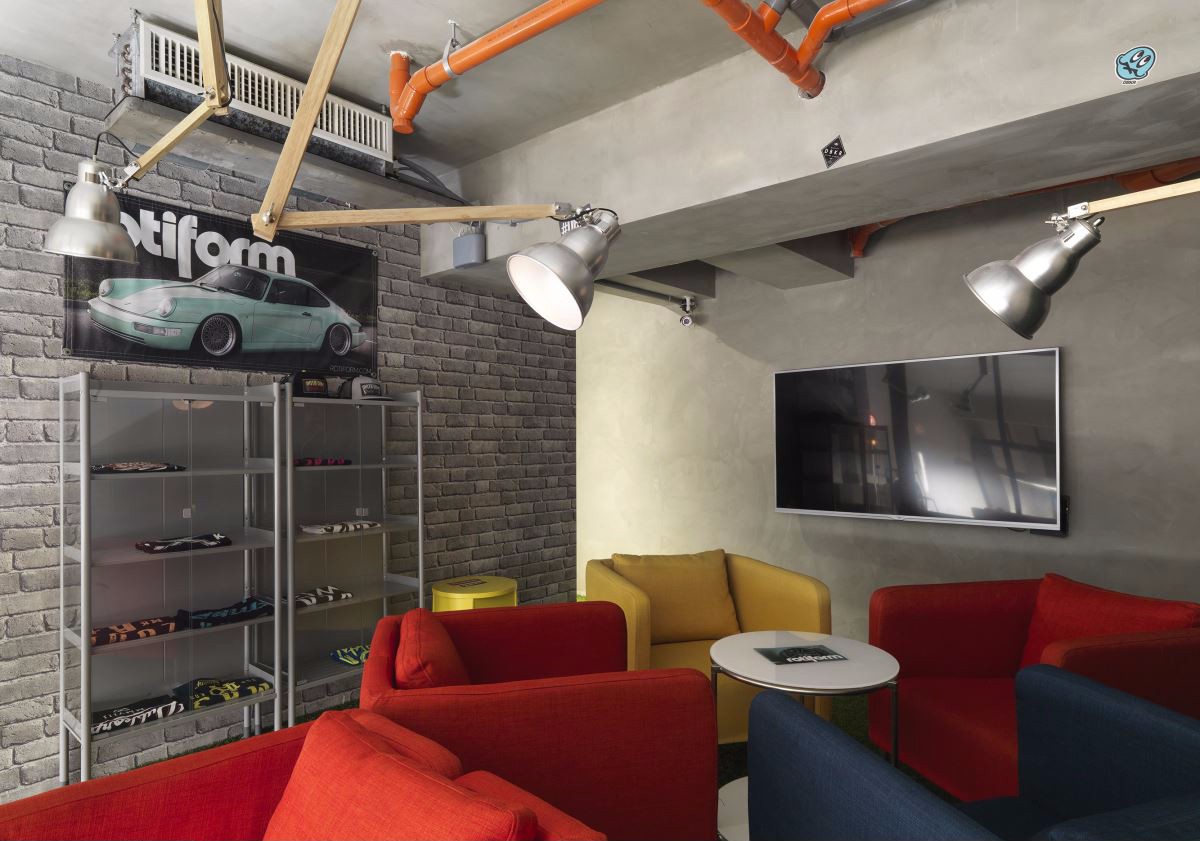 工業(yè)風混搭風4S店裝修設(shè)計-第5張圖片-上海古都建筑設(shè)計集團