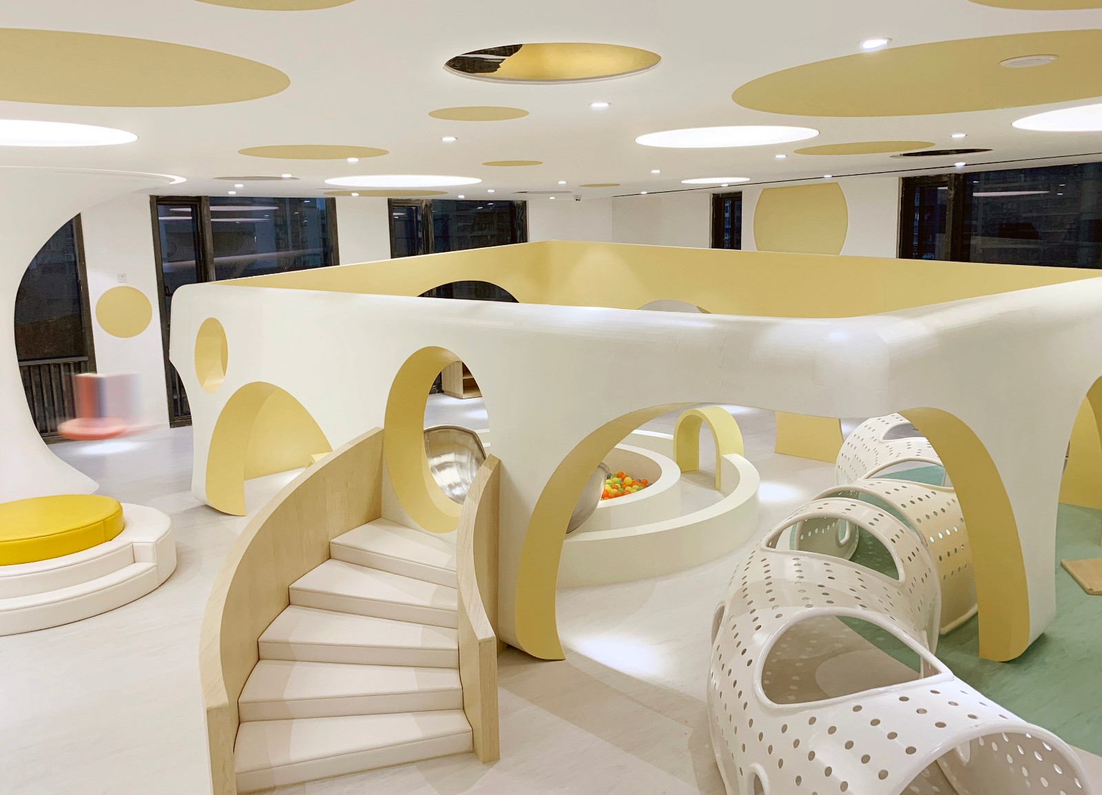 時尚溫馨親子會所裝修設(shè)計-第6張圖片-上海古都建筑設(shè)計集團(tuán) 時尚溫馨親子會所裝修設(shè)計-第6張圖片-上海古都建筑設(shè)計集團(tuán)