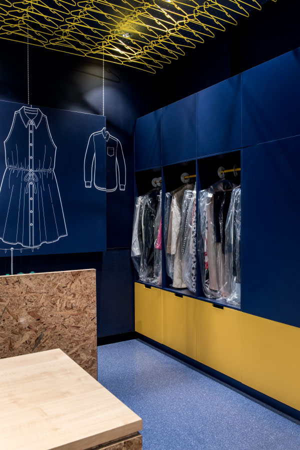 清新藍(lán)調(diào)干洗店裝修設(shè)計(jì)-第2張圖片-上海古都建筑設(shè)計(jì)集團(tuán) 清新藍(lán)調(diào)干洗店裝修設(shè)計(jì)-第2張圖片-上海古都建筑設(shè)計(jì)集團(tuán)