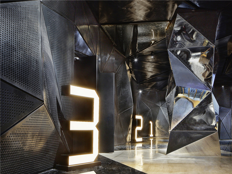 暗黑科技風格電影院裝修設(shè)計-第4張圖片-上海古都建筑設(shè)計集團