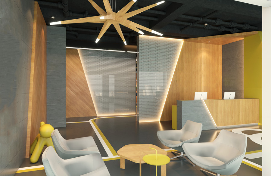 松江辦公室裝修800平國(guó)有公司辦公室-辦公室裝修設(shè)計(jì)效果圖-第1張圖片-上海古都建筑設(shè)計(jì)集團(tuán)