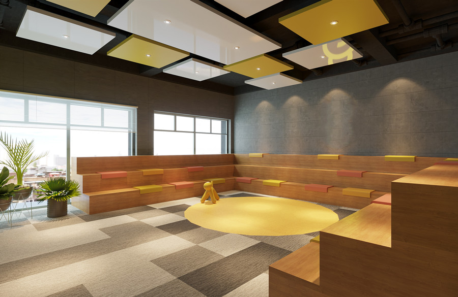 松江辦公室裝修800平國(guó)有公司辦公室-辦公室裝修設(shè)計(jì)效果圖-第2張圖片-上海古都建筑設(shè)計(jì)集團(tuán)