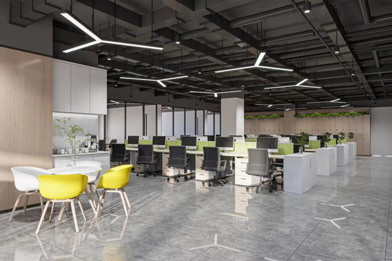 新能源科技公司辦公室設(shè)計布局方案-辦公室裝修設(shè)計效果圖-第1張圖片-上海古都建筑設(shè)計集團