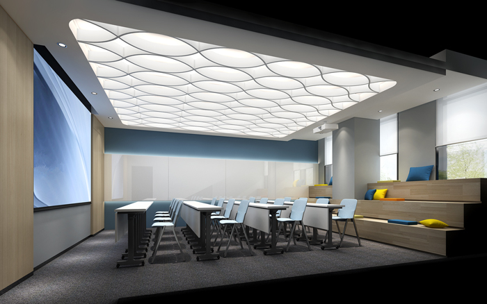 4300平米醫(yī)療公司辦公空間設(shè)計(jì)布局-辦公室裝修設(shè)計(jì)效果圖-第3張圖片-上海古都建筑設(shè)計(jì)集團(tuán)